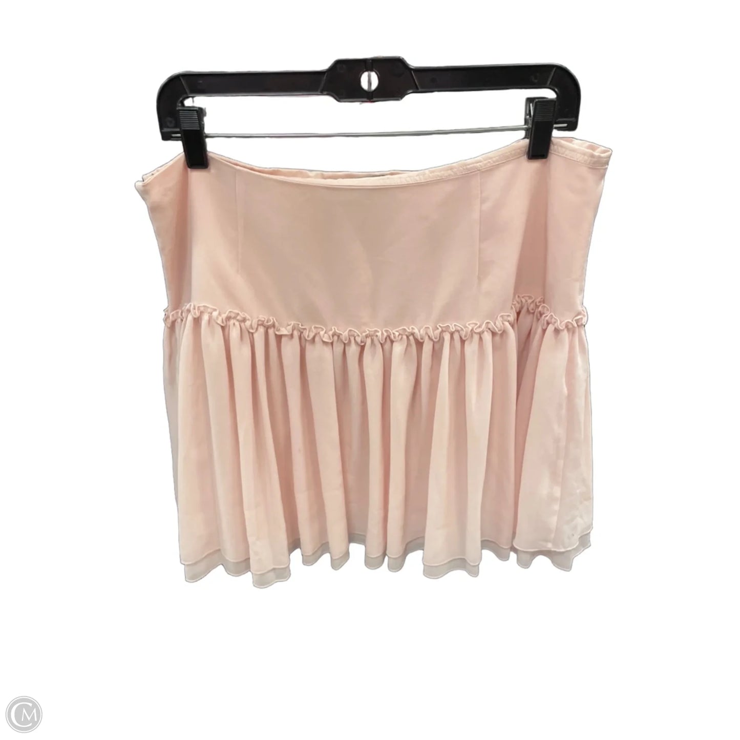 Skirt Mini & Short By Banana Republic In Pink, Size: 14