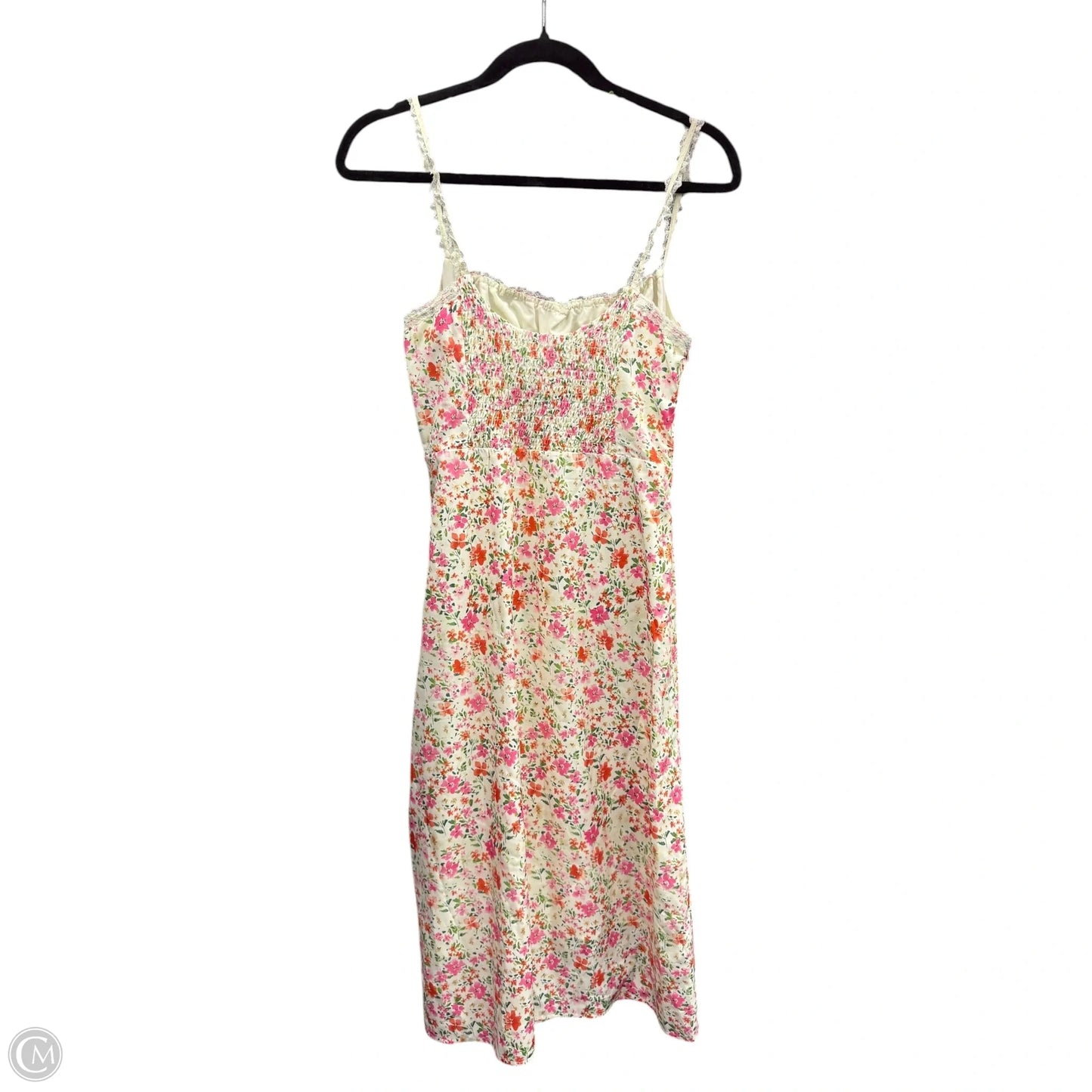 Dress Casual Midi By Commense In Floral Print, Size: S
