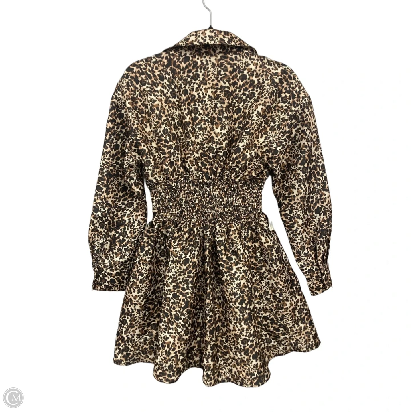 Dress Casual Short By Hutch In Brown & Cream, Size: Xs