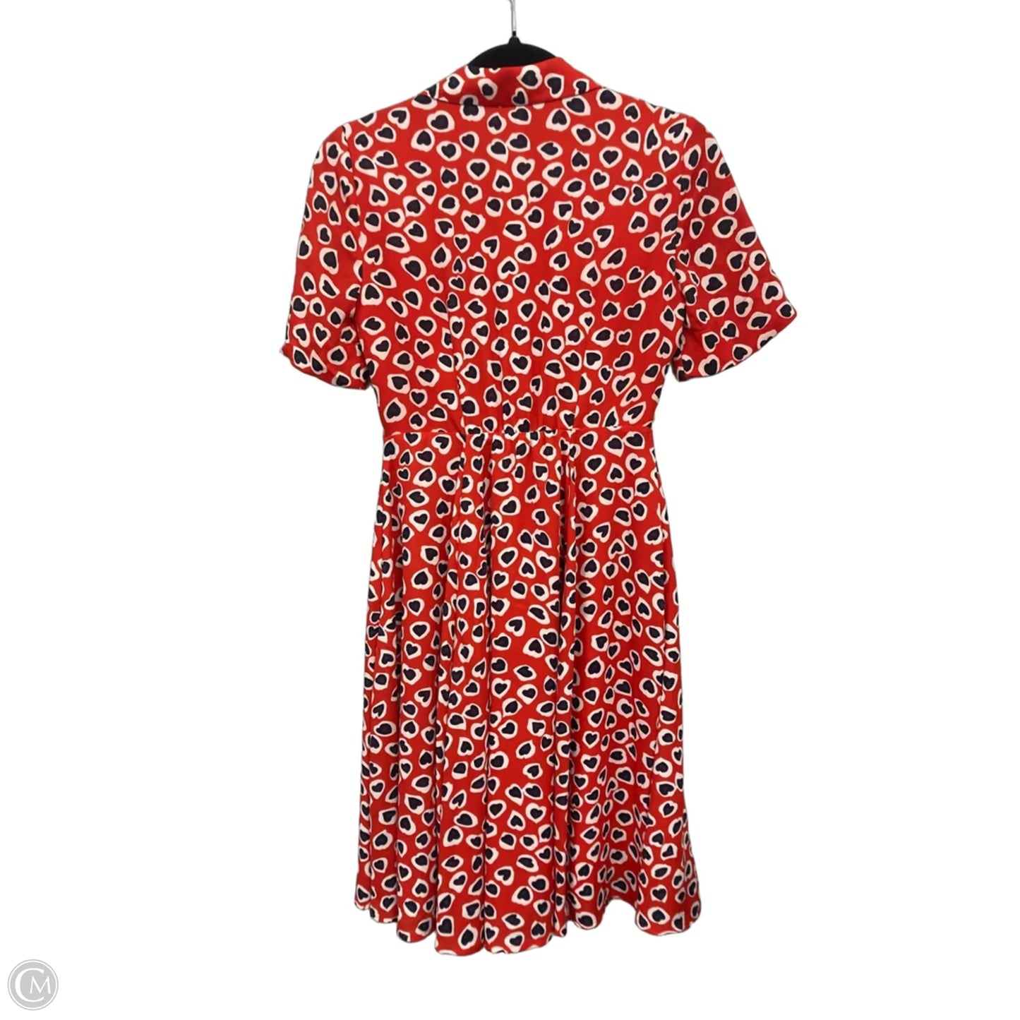 Dress Casual Midi By J. Crew In Red, Size: 0p