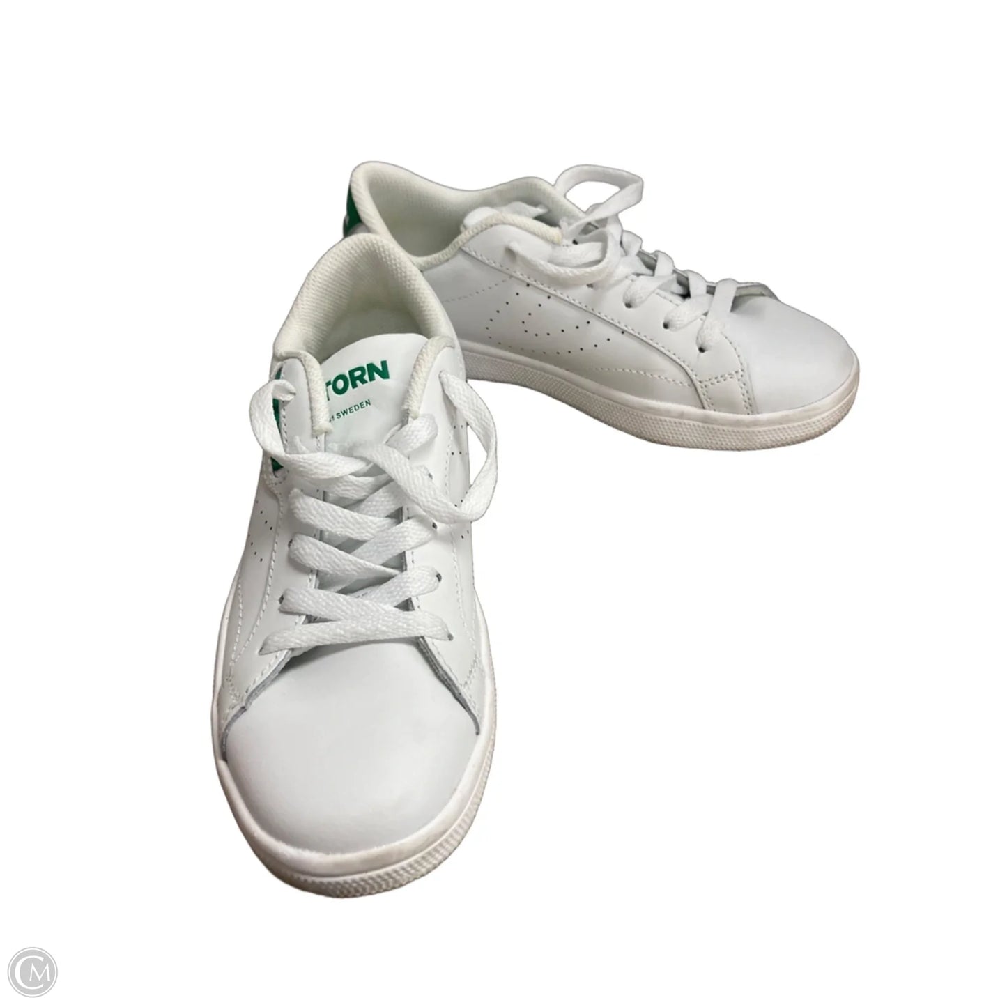 Shoes Sneakers By Tretorn In Green & White, Size: 5