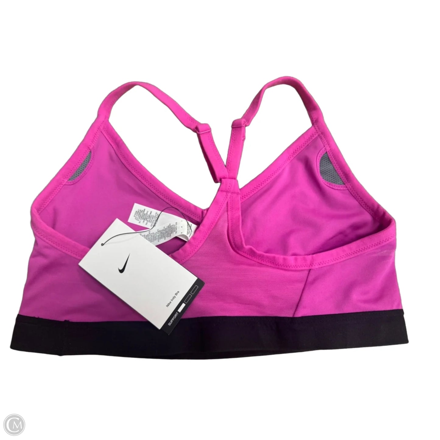 Athletic Bra By Nike Apparel In Pink, Size: L