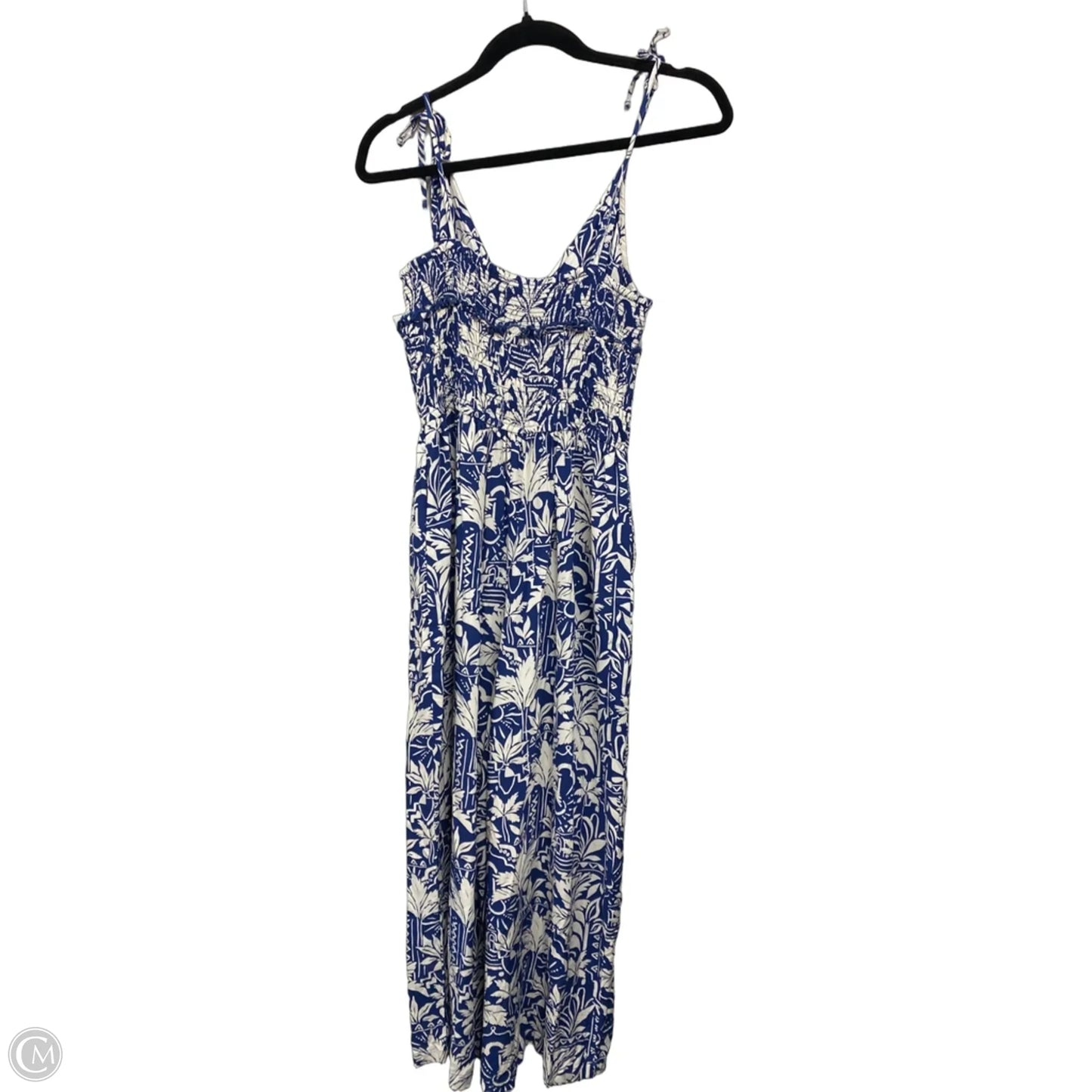 Jumpsuit By Patrons Of Peace In Blue & Cream, Size: S