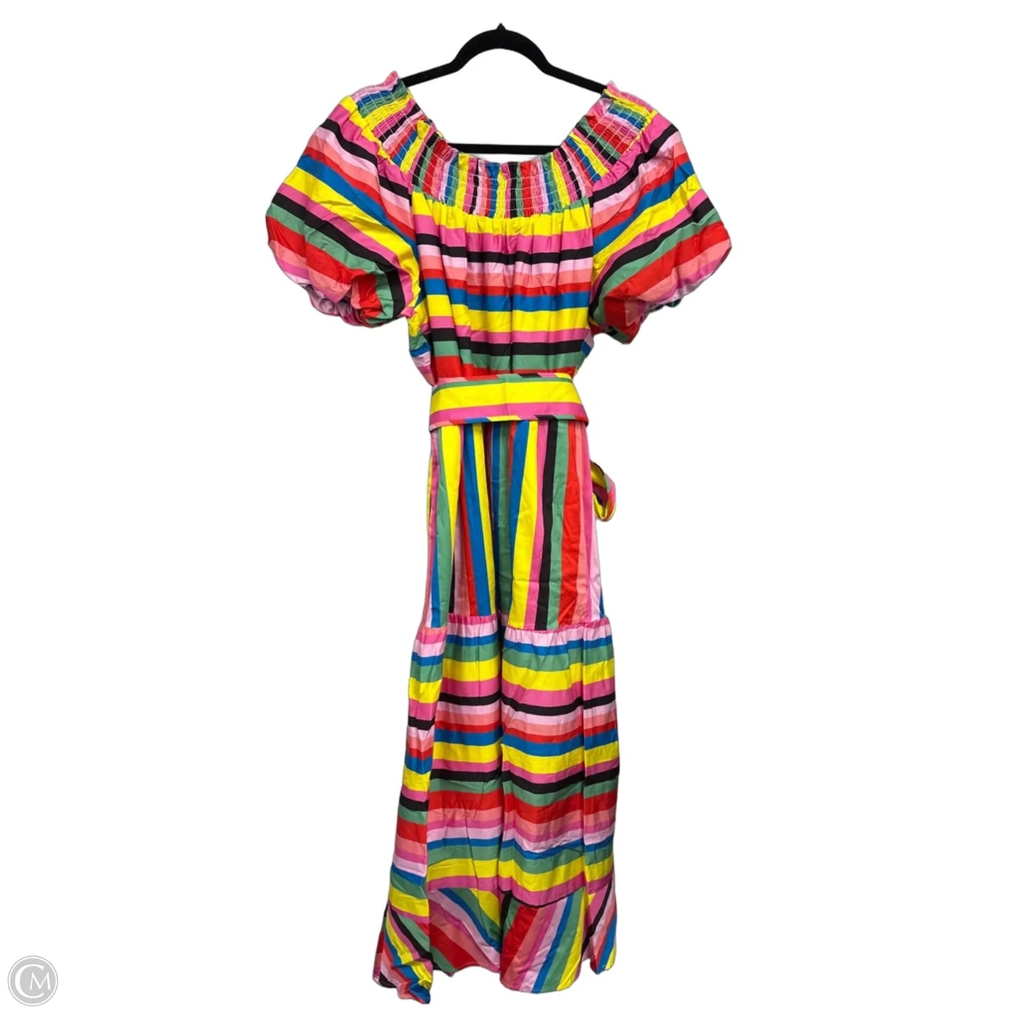 Dress Casual Maxi By Crosby In Rainbow Print, Size: L
