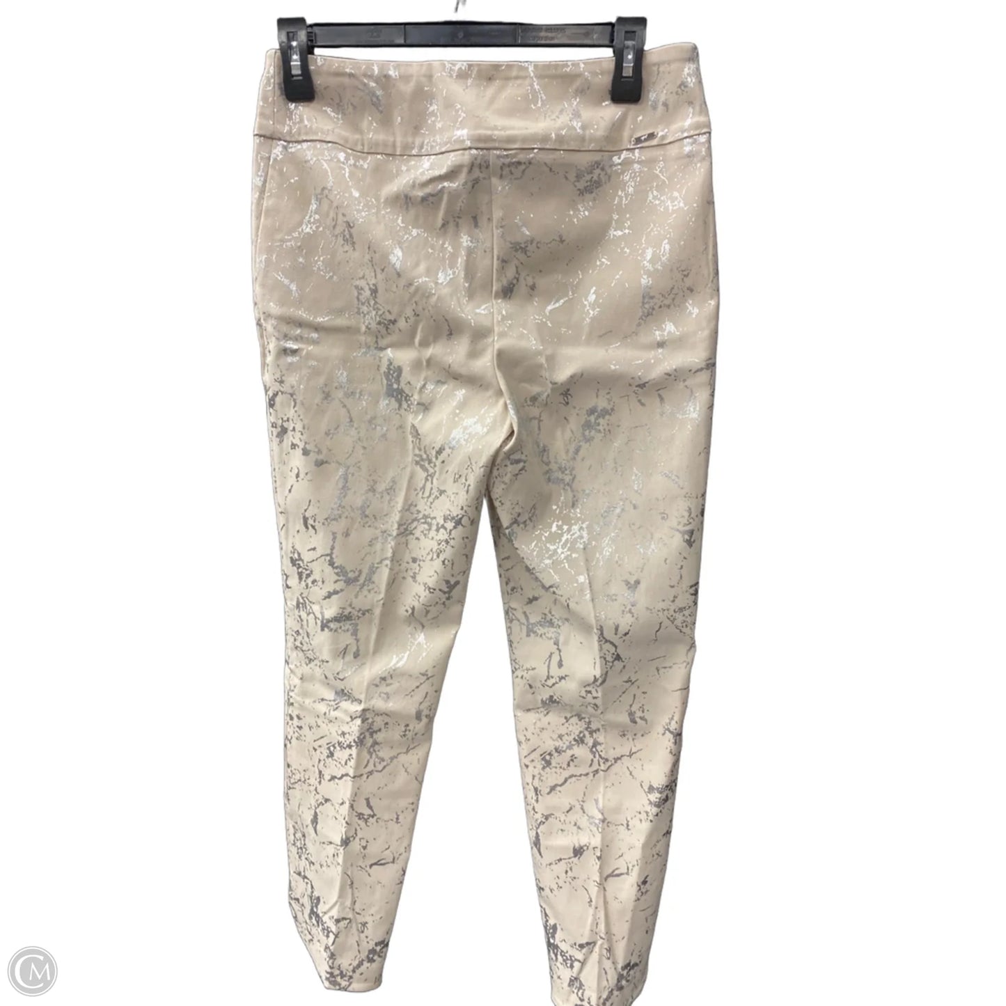 Pants Other By Clothes Mentor In Silver & Tan, Size: 8