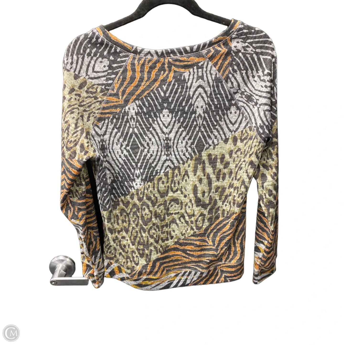 Sweater By David Cline In Animal Print, Size: M
