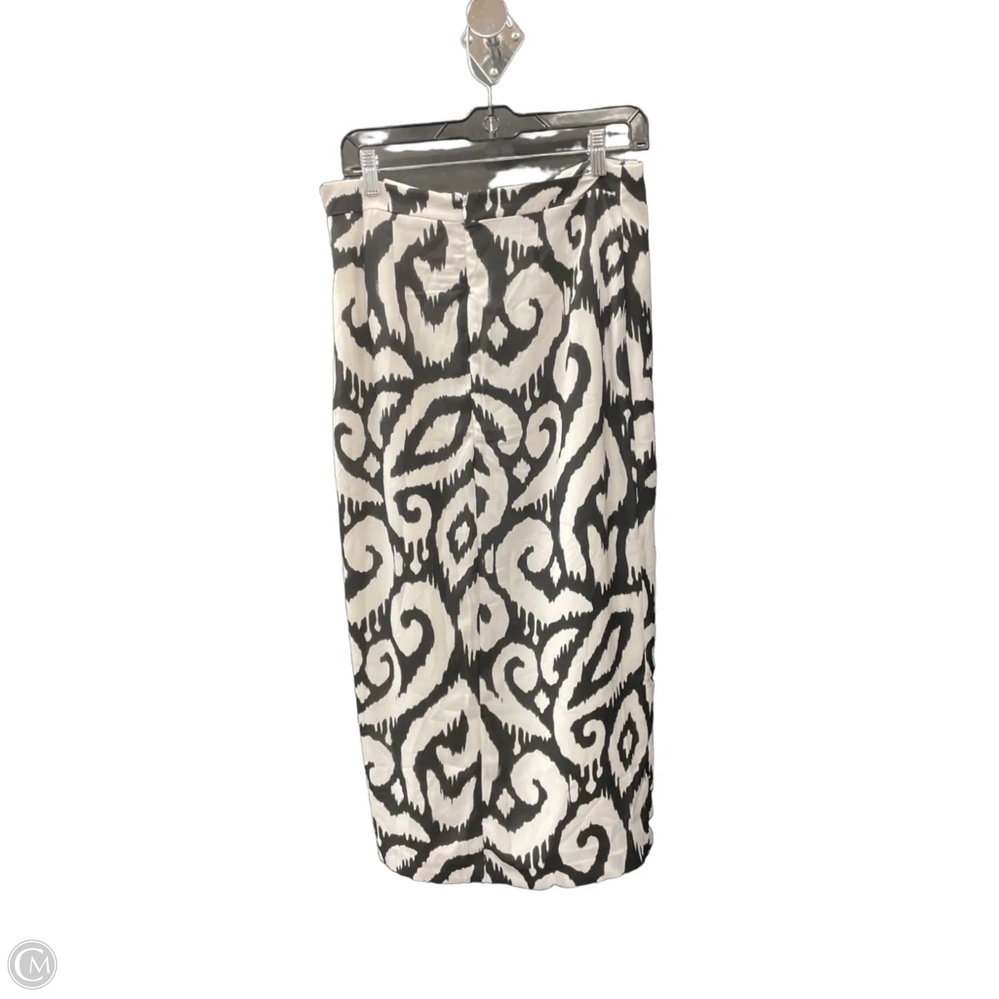 Skirt Maxi By Ann Taylor In Black & White, Size: 8