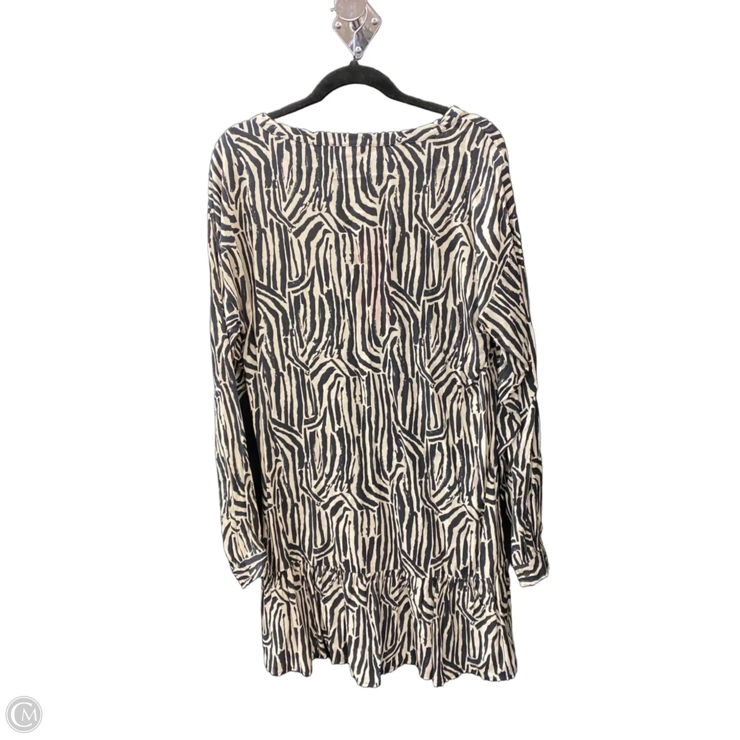 Dress Casual Short By Betsey Johnson In Animal Print, Size: Xl