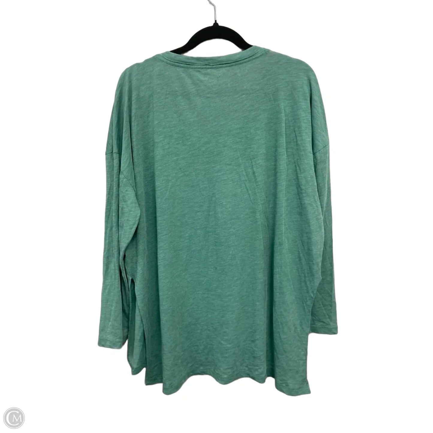 Top Long Sleeve By Z Supply In Green, Size: L