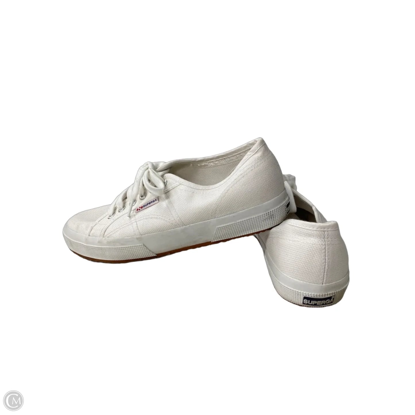 Shoes Sneakers By Superga In White, Size: 11