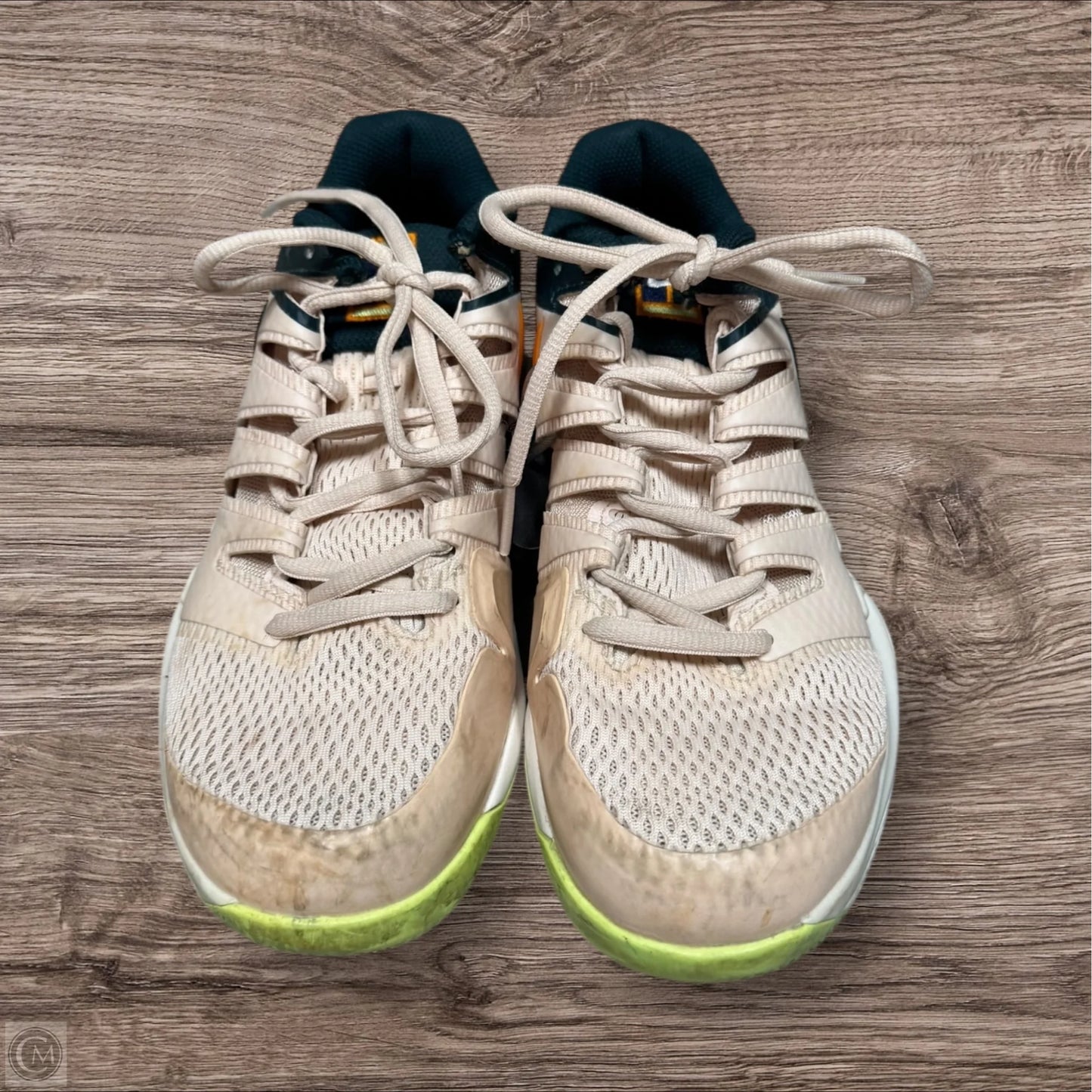 Shoes Athletic By Nike In Cream & Orange, Size: 8