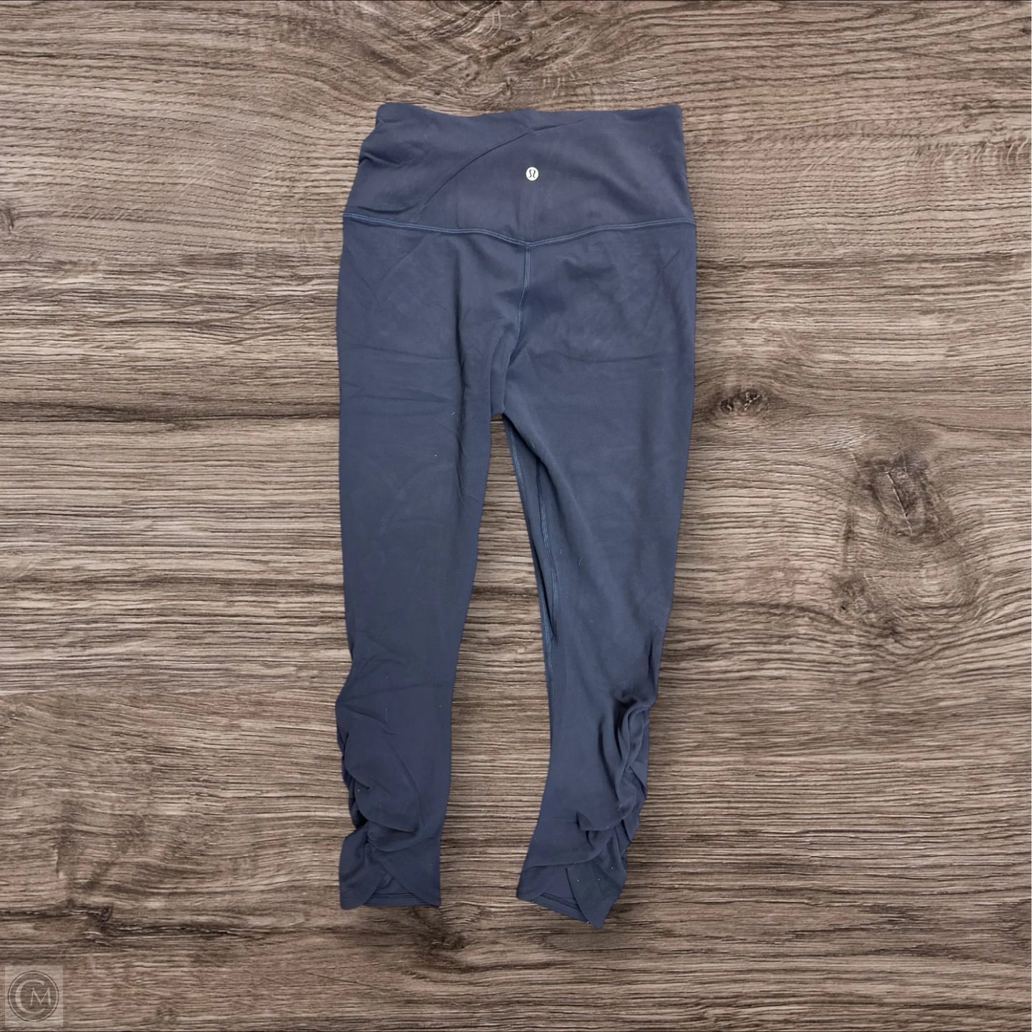 Athletic Leggings By Lululemon In Navy, Size: 12