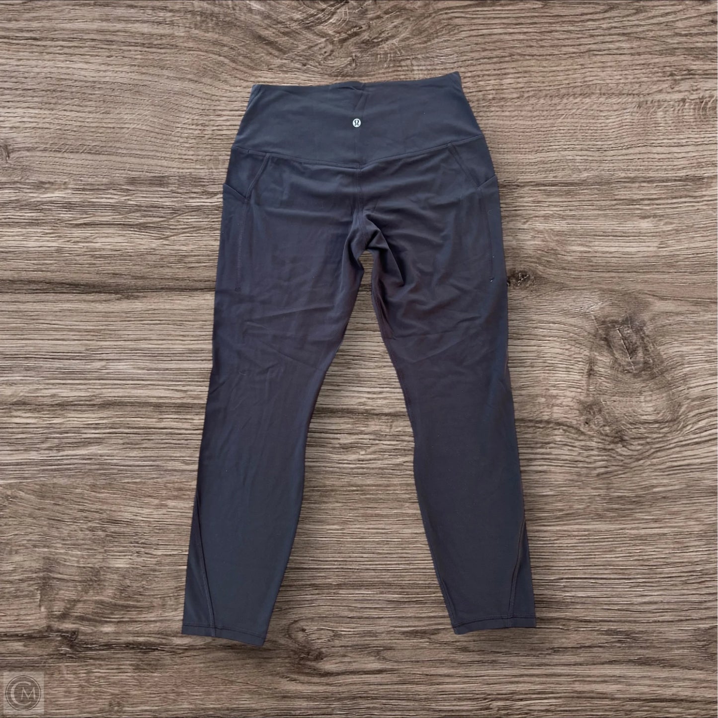Athletic Leggings By Lululemon In Grey, Size: 12