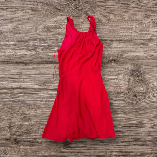 Dress Casual Short By Express In Red, Size: 4