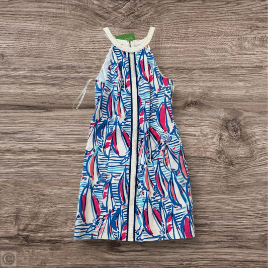 Dress Designer By Lilly Pulitzer In Blue & Pink, Size: 2