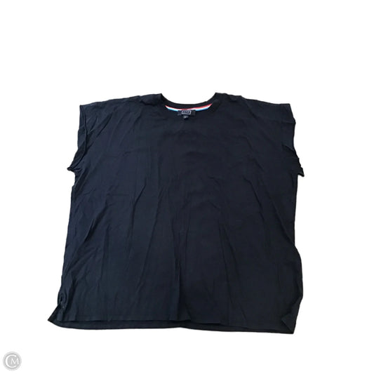 Top Short Sleeve By Clothes Mentor In Black, Size: Xl