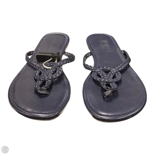 Sandals Flats By Talbots In Navy, Size: 10