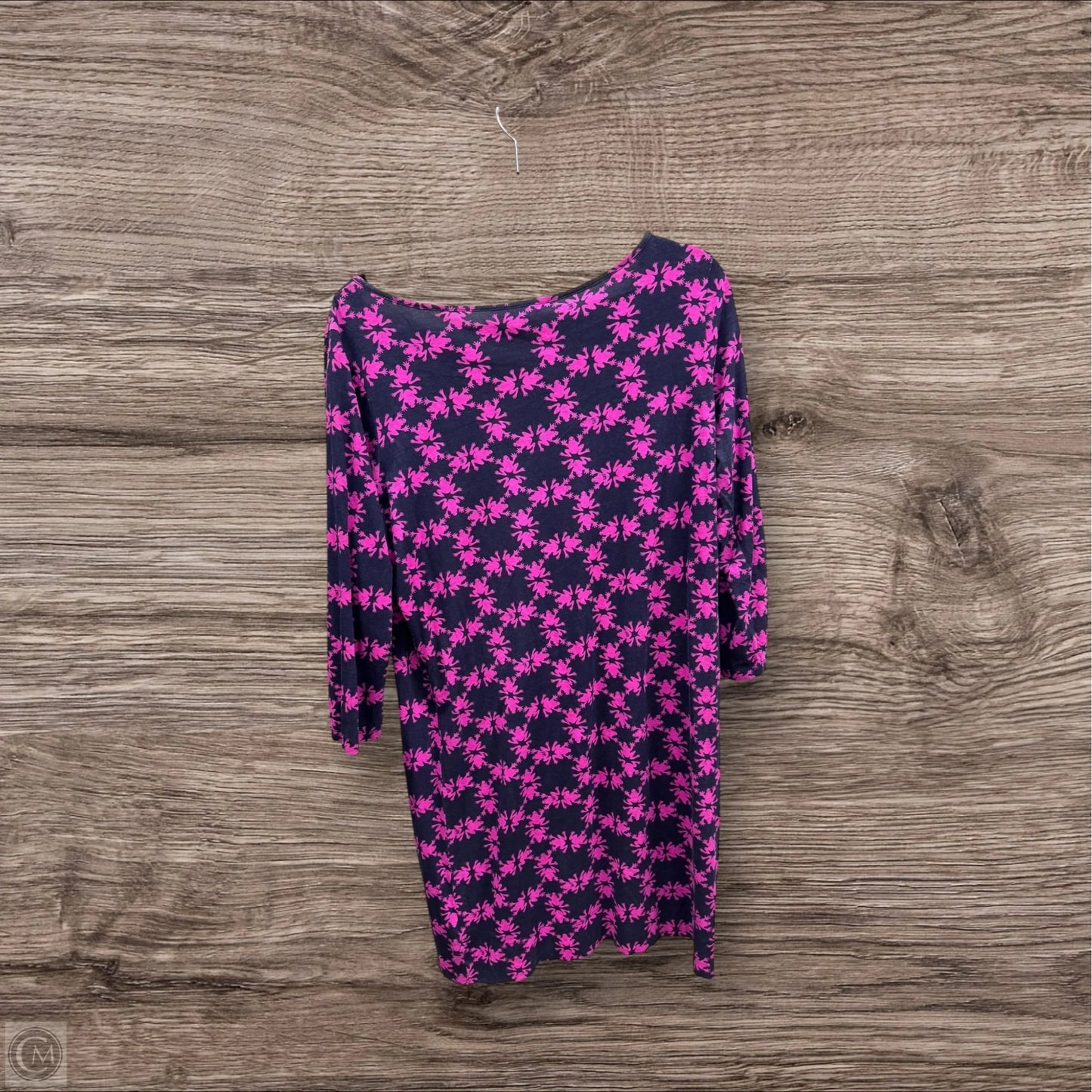Dress Designer By Lilly Pulitzer In Blue & Pink, Size: L