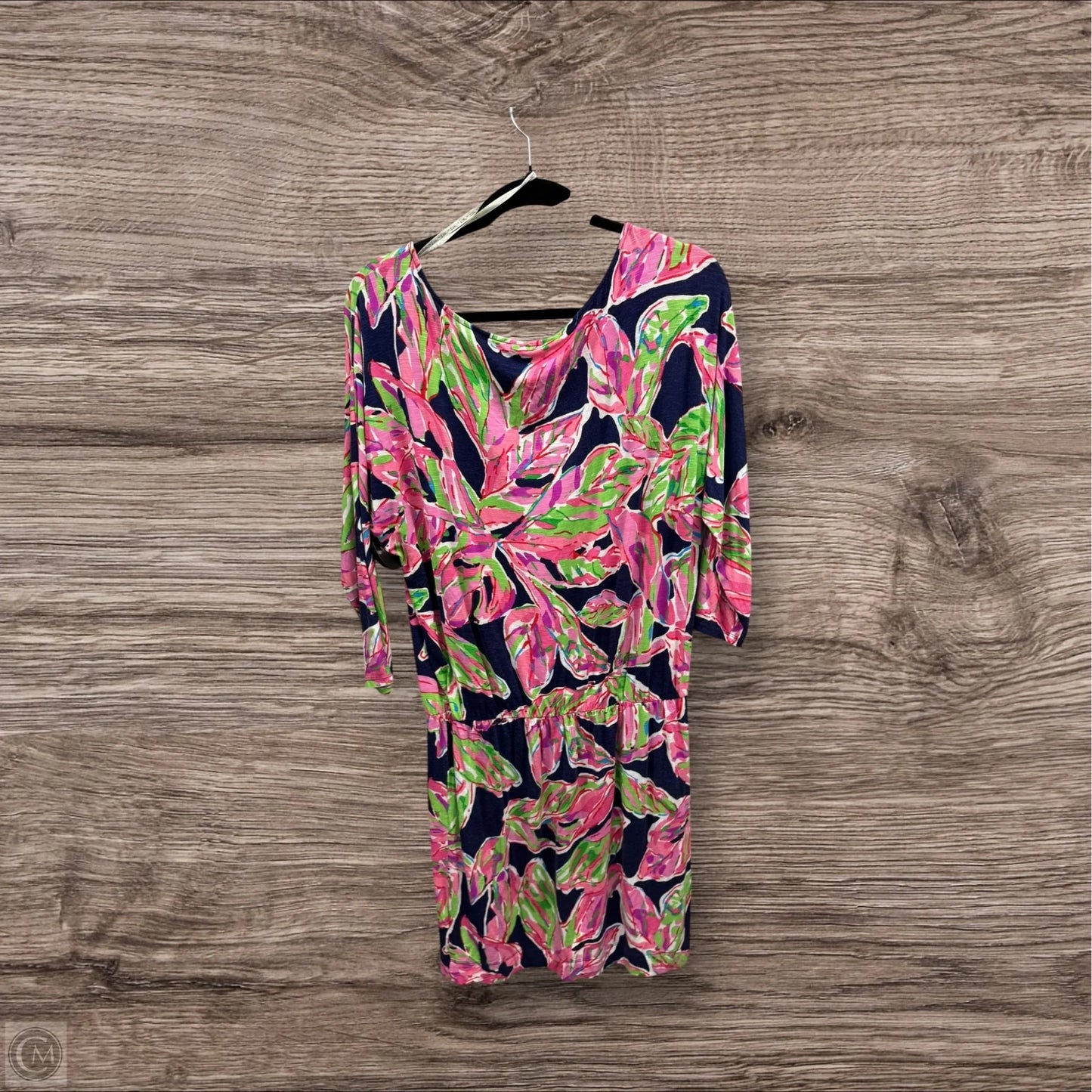 Dress Designer By Lilly Pulitzer In Blue & Pink, Size: L