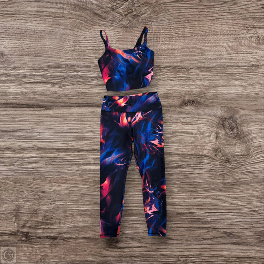 Athletic Pants 2pc By Old Navy In Black & Orange, Size: L