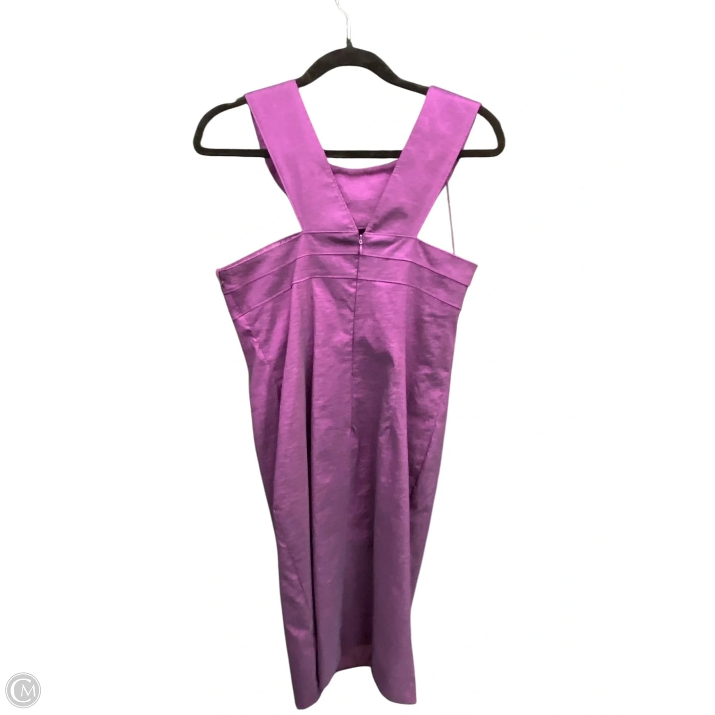 Dress Party Midi By Adrianna Papell In Purple, Size: 10