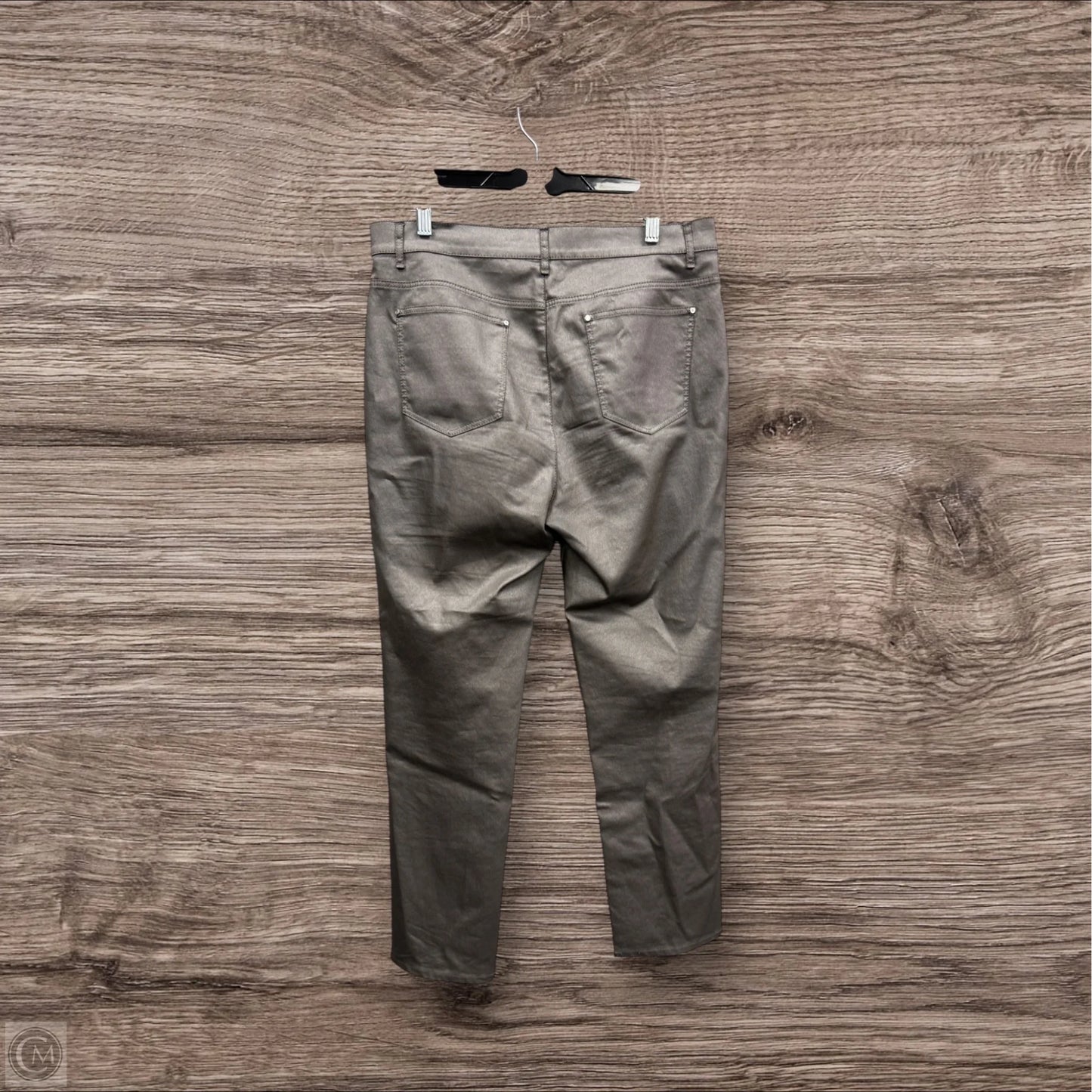Jeans Designer By Lafayette 148 In Grey, Size: 12