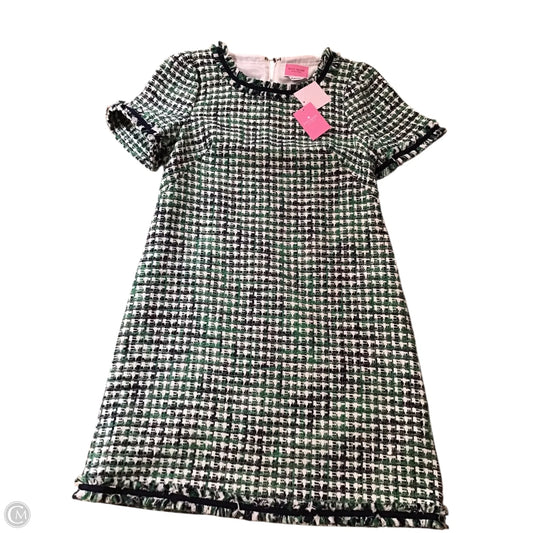 Dress Designer By Kate Spade In Blue & Green, Size: 8