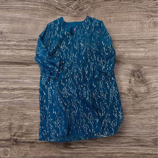 Dress Designer By Lilly Pulitzer In Teal, Size: L