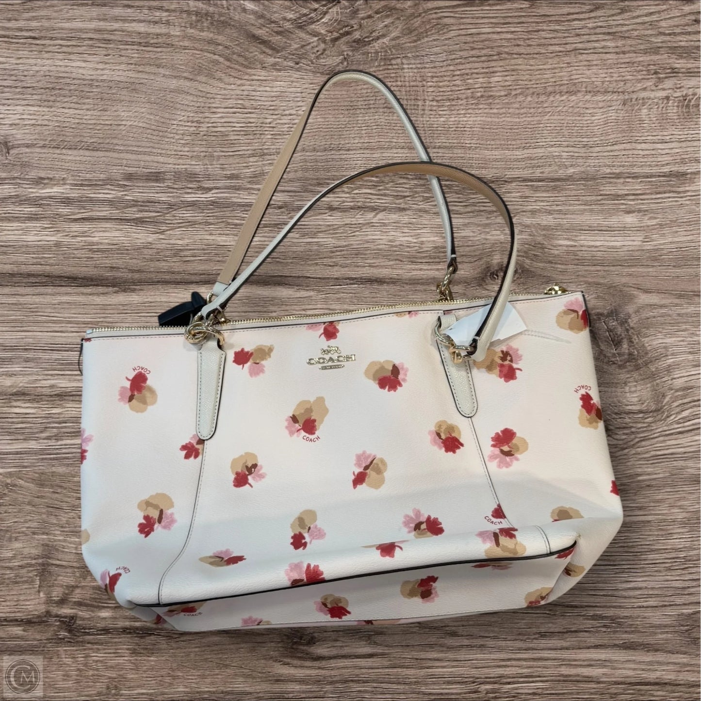 Handbag Designer By Coach, Size: Large
