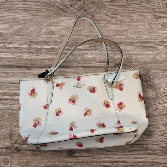 Handbag Designer By Coach, Size: Large