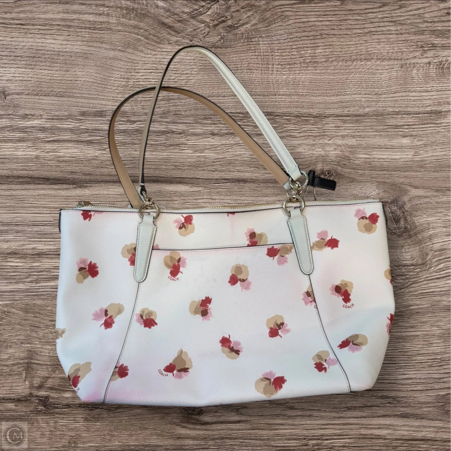 Handbag Designer By Coach, Size: Large