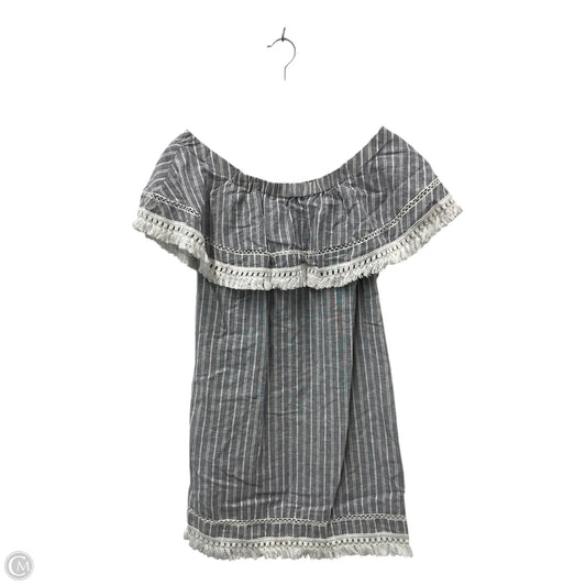 Dress Casual Short By 1.state In Grey & White, Size: Xs