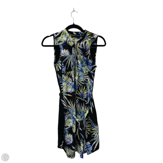 Dress Casual Short By New York And Co In Black & Blue, Size: S