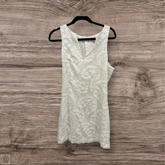 Dress Designer By Lilly Pulitzer In White, Size: 10