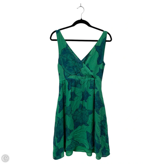 Dress Casual Short By Moulinette Soeurs In Blue & Green, Size: 4