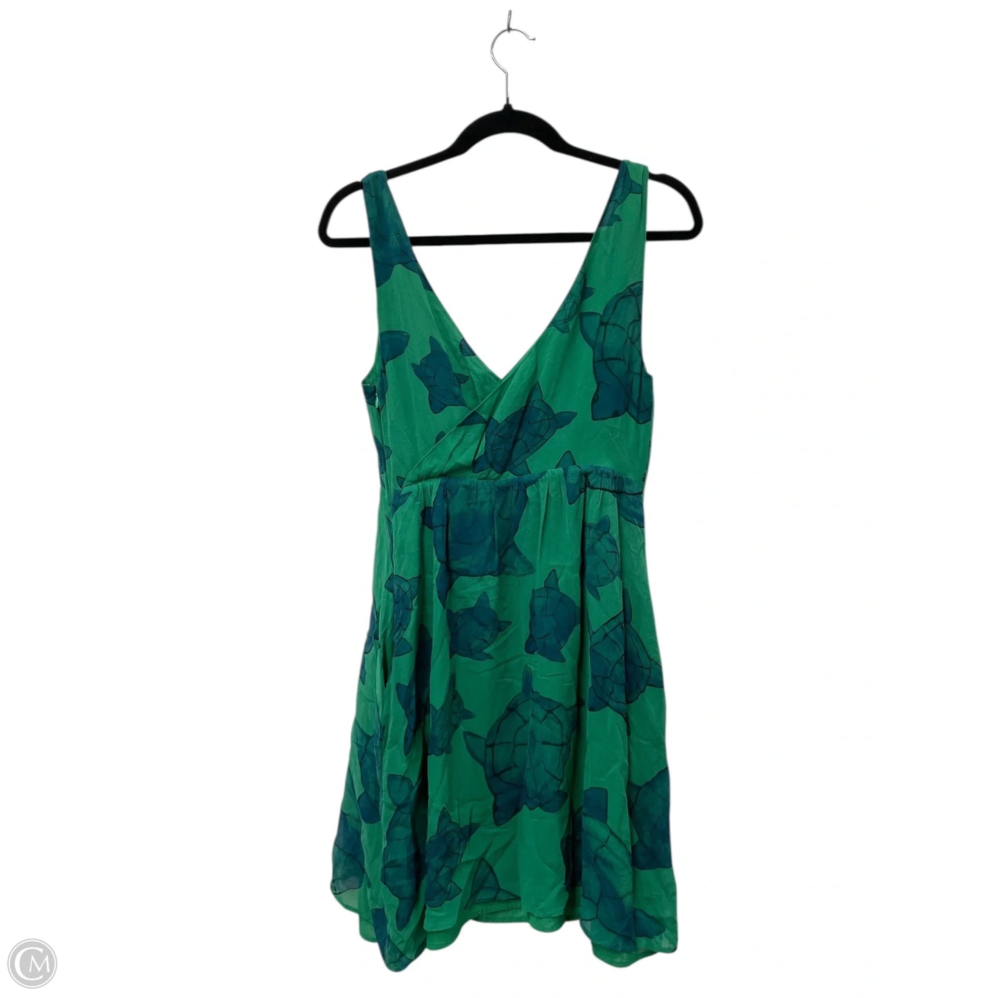 Dress Casual Short By Moulinette Soeurs In Blue & Green, Size: 4