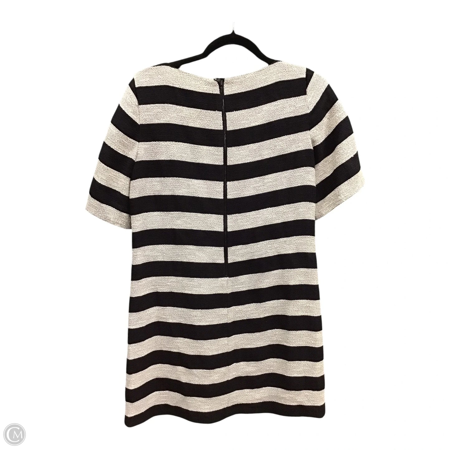 Dress Designer By Alice + Olivia In Black & Tan, Size: 8