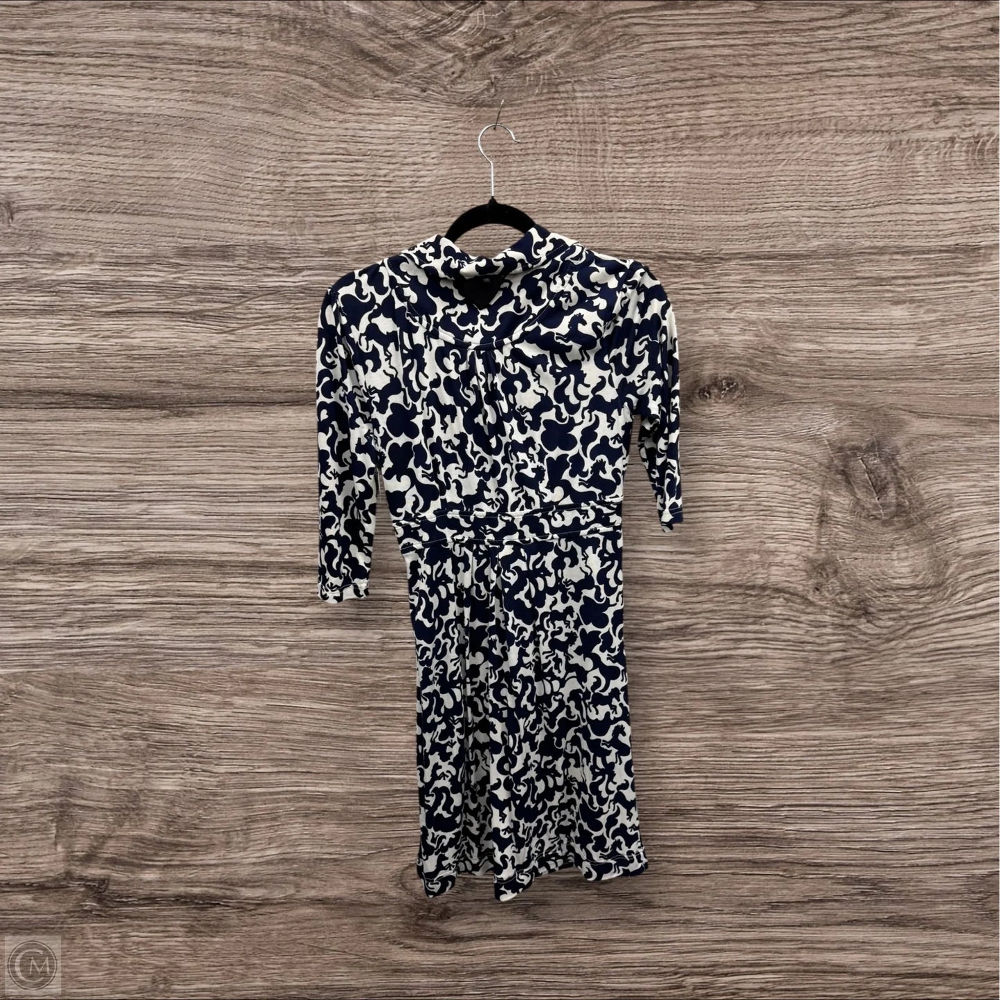 Dress Designer By Lilly Pulitzer In Blue & White, Size: Xs