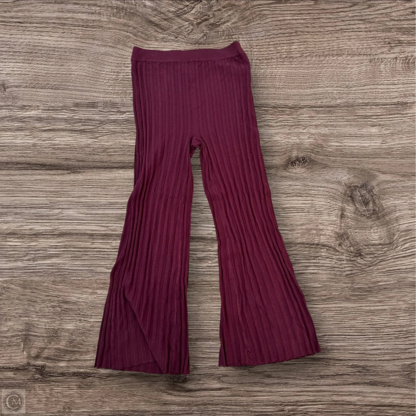 Pants Lounge By House Of Harlow In Maroon, Size: Xs