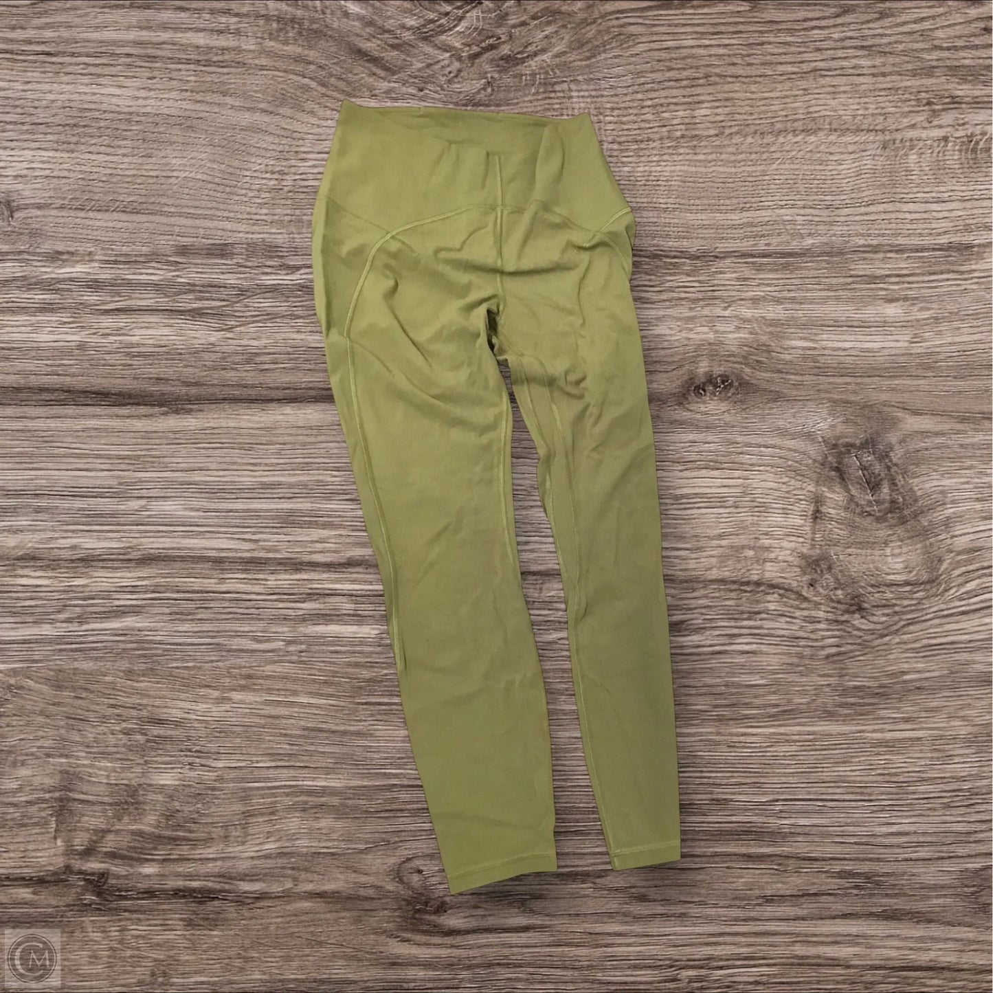 Athletic Leggings Capris By Lululemon In Green, Size: 8