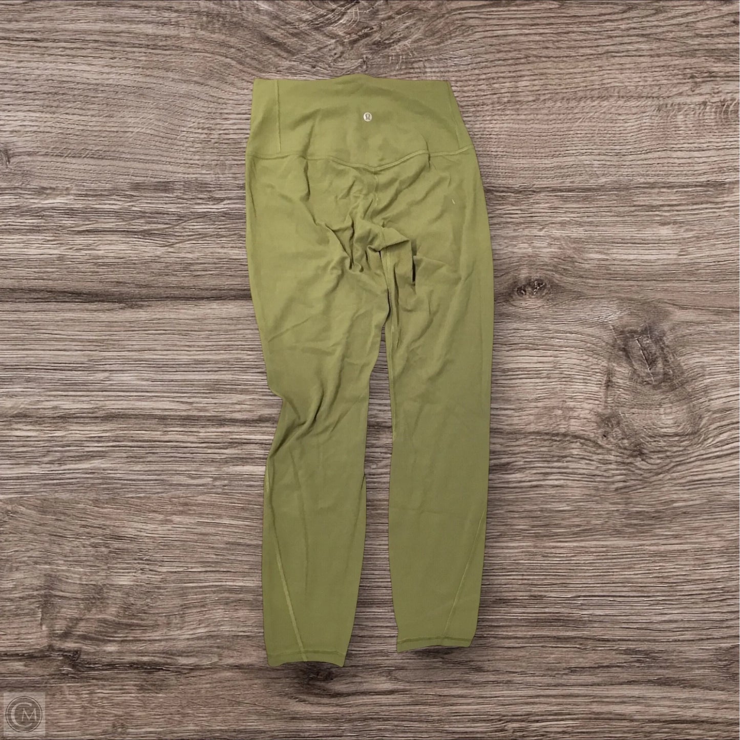 Athletic Leggings Capris By Lululemon In Green, Size: 8