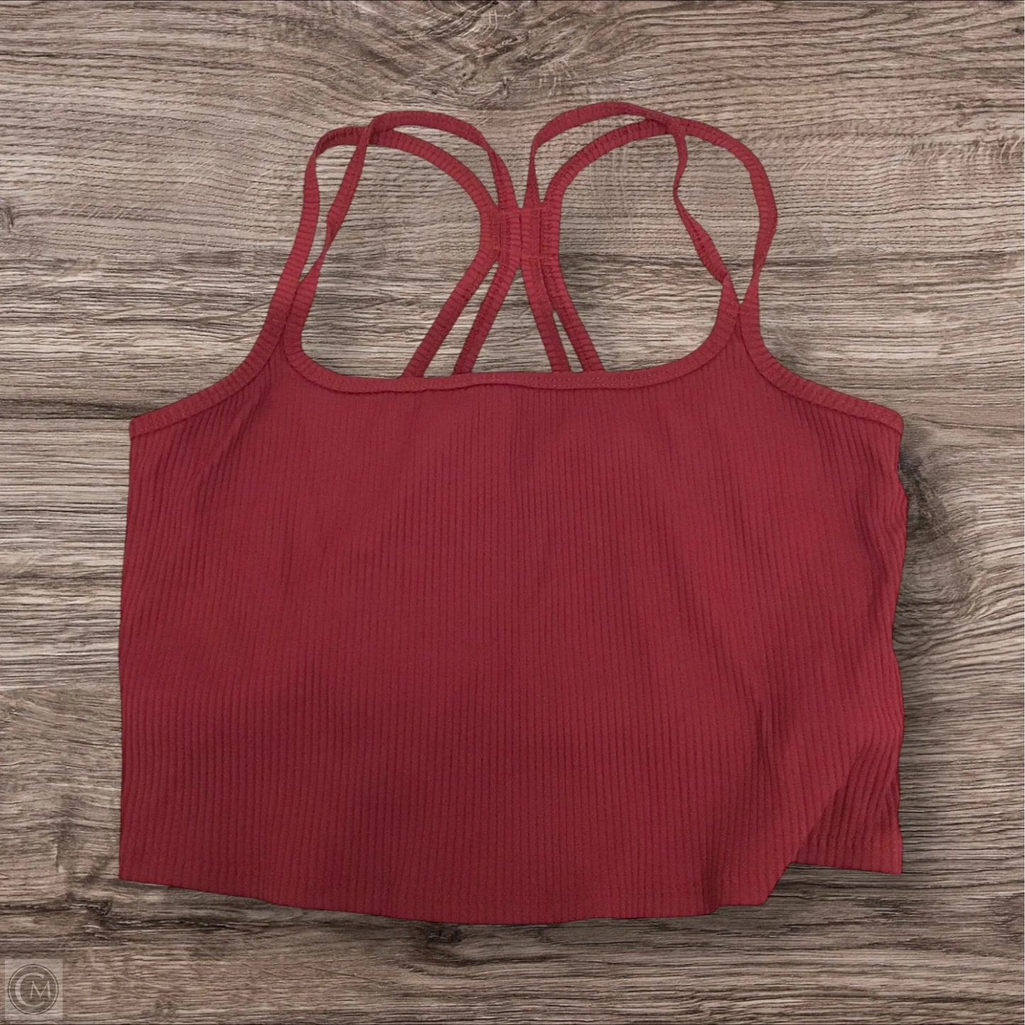Athletic Bra By Clothes Mentor In Red, Size: L