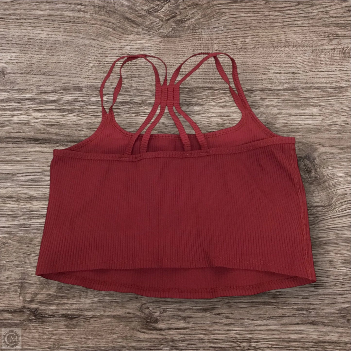 Athletic Bra By Clothes Mentor In Red, Size: L