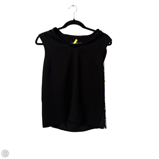 Blouse Sleeveless By Tibi In Black, Size: 6