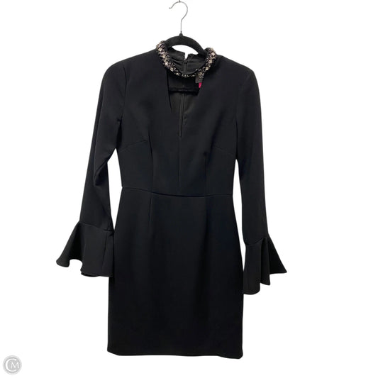 Dress Party Short By Vince Camuto In Black & Silver, Size: 4