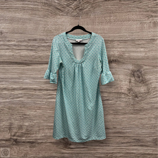 Dress Casual Short By Jude Connally In Blue & White, Size: Xl