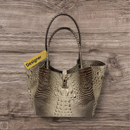 Handbag Designer By Brahmin, Size: Large