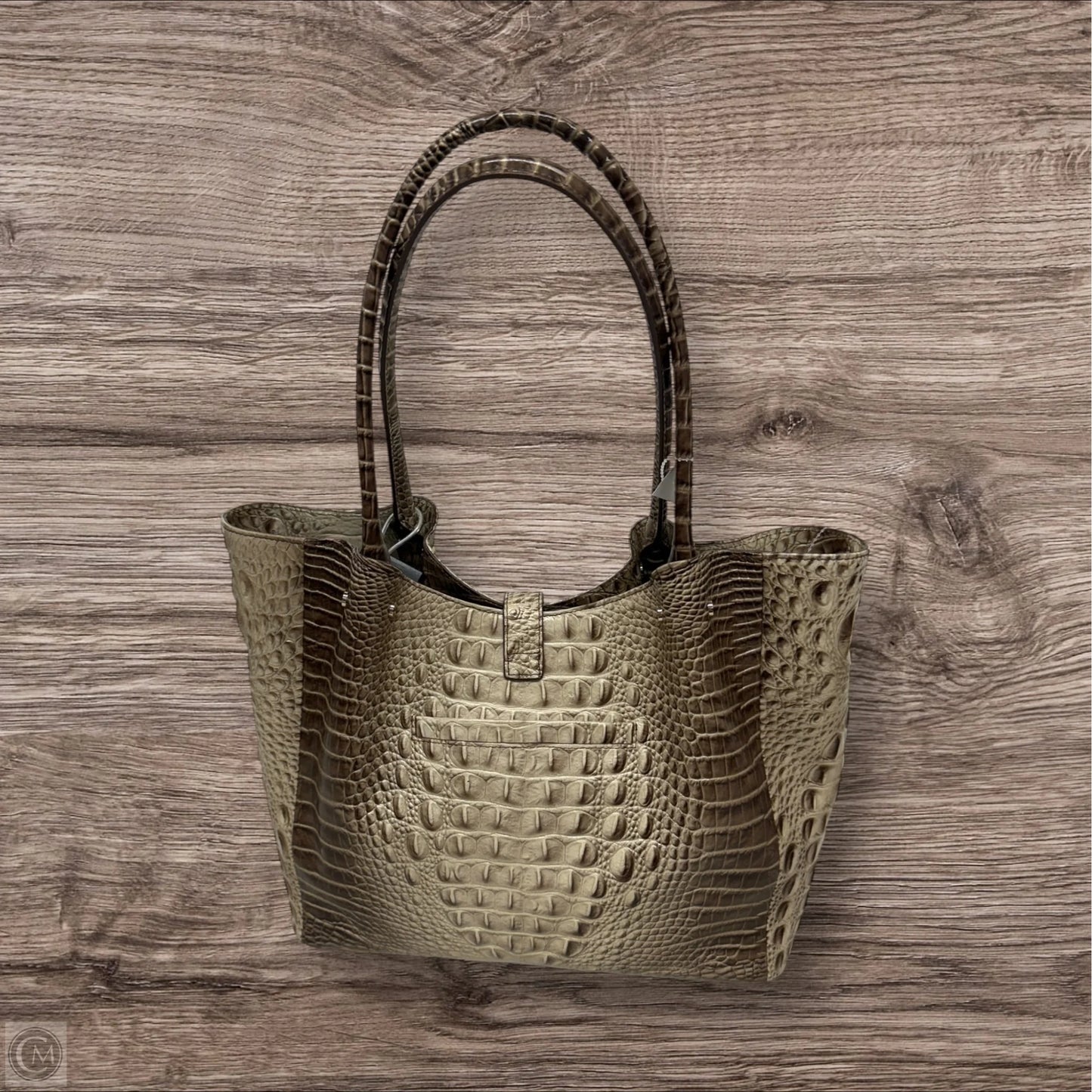 Handbag Designer By Brahmin, Size: Large