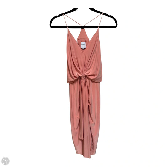 Dress Casual Short By MISA In Peach, Size: S