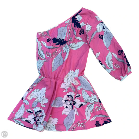 Dress Casual Short By Yumi Kim In Pink & White, Size: Xs